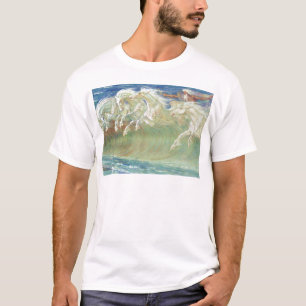 CAMISETA ONDAS DE CAVALO MONTADA DO REI NETUNO