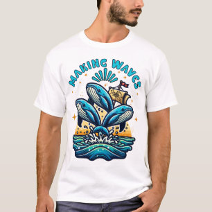 Camiseta Ondas de fazer