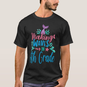 Camiseta Ondas De fazer Na Sereia 6 De Volta À Escola T