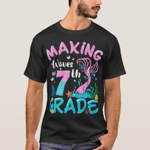 Camiseta Ondas De fazer Na Sereia 7 De Volta À Escola G