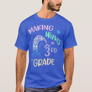 Camiseta Ondas De fazer Na Sereia Do 3º Ano De Volta À Esco