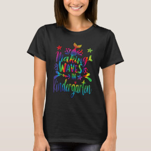 Camiseta Ondas De fazer Na Sereia Do Jardim De Infância Vol