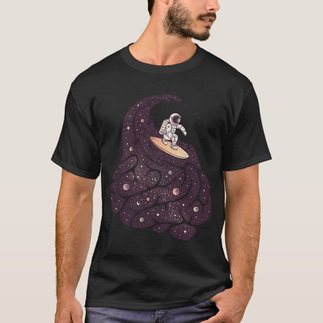 Camiseta Ondas de Pensamentos (Frente)