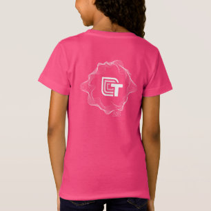 Camiseta Ondas de Tecnologia de Mudança de Teto para Menina