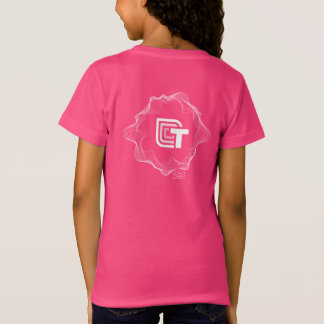 Camiseta Ondas de Tecnologia de Mudança de Teto para Menina