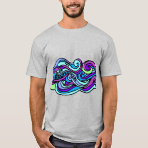 Camiseta Ondas De Tidal Salgadas