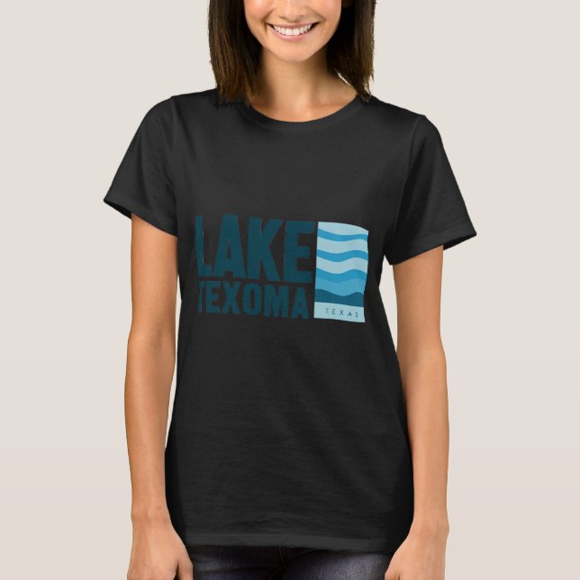 Camiseta Ondas do Lago Texoma (Frente)