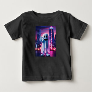 Camiseta Ondas e Luzes Urbanas Fantasmas