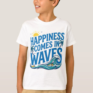 CAMISETA ONDAS FELICIDADE 