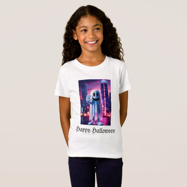 Camiseta Ondas Ghosty e Luzes Urbanas (Frente Completa)