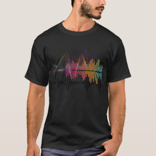 Camiseta Ondas Harmoniosas de Cor