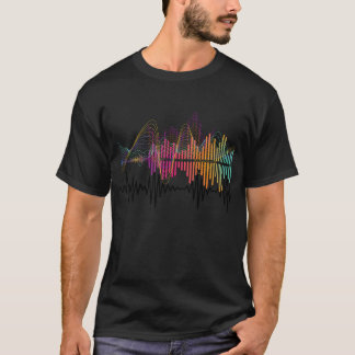 Camiseta Ondas Harmoniosas de Cor