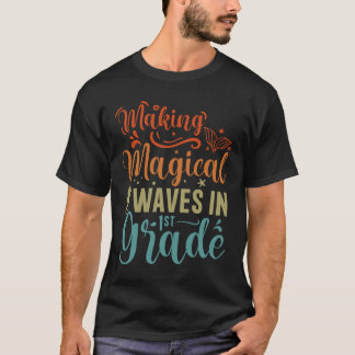Camiseta Ondas Mágicas fazeres Em Professora De Sereia Da C