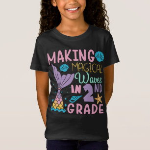 Camiseta Ondas Mágicas fazeres No segundo De Volta À Esco