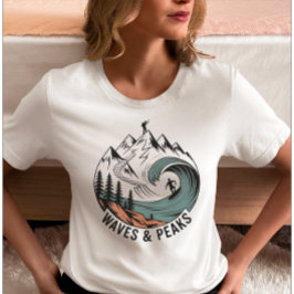 Camiseta Ondas & Picos