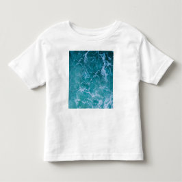 Camiseta Ondas profundas do oceano azul