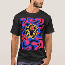 Camiseta ondas sinuosas 6 7