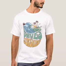Camiseta Ondas Vintage & Sunshine