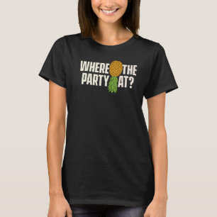 Camiseta Onde A Festa Está De Cabeça Para Baixo O Engordo D