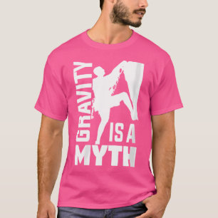 Camiseta Onde a Gravidade é um Mito Escalada de Rocha Alpin