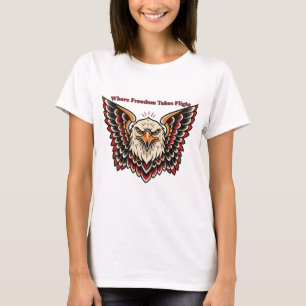 Camiseta Onde a Liberdade Alça Voo