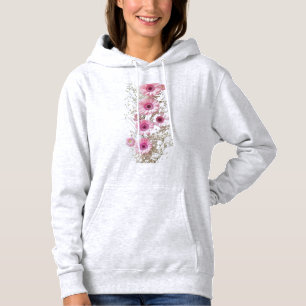 Camiseta Onde a Maciez Vive Uma Flor Gentil Serenata Rosa