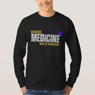 Camiseta Onde a medicina encontra empatia