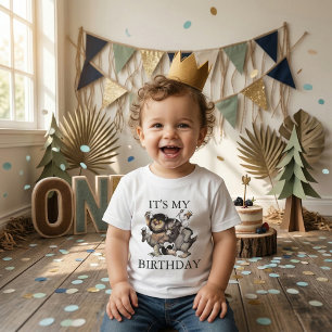 Camiseta Onde as Coisas Selvagens É Meu Aniversário
