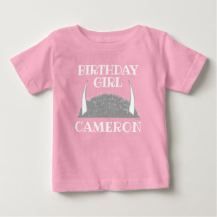 Camiseta Onde as Coisas Selvagens Garota de Aniversário