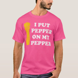 Camiseta Onde Coloco Pimenta No Meu Amante de Pimenta Pimen