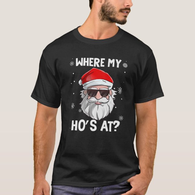 Camiseta Onde está a minha casa em Papais noeis de Natal en (Frente)