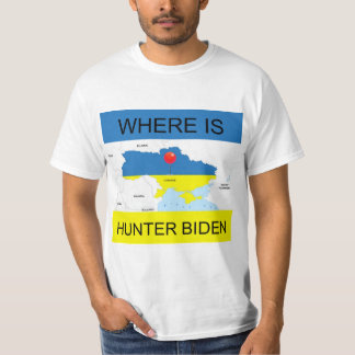 Camiseta Onde está Hunter Biden?