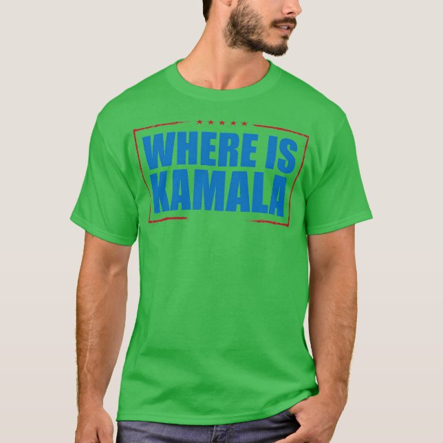 Camiseta Onde está Kamala (Frente)