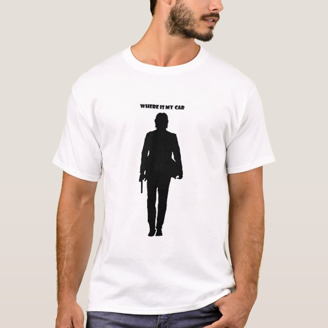 Camiseta Onde está meu carro ? (Frente)