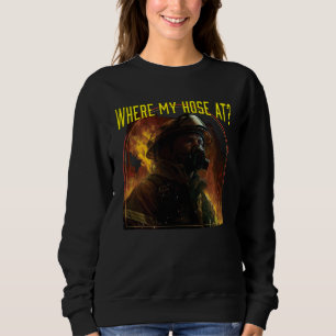 Camiseta Onde Está Minha Mangueira Bombeiro Combatente de I