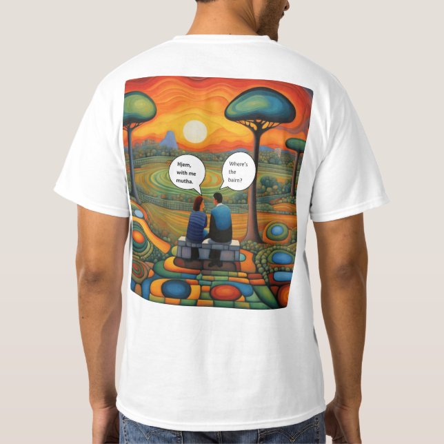Camiseta Onde está o Bairn (Verso)