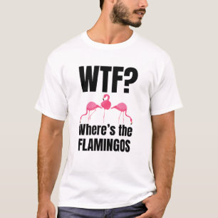 Camiseta Onde está o Funny Flamingos?