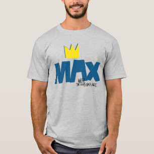 Camiseta Onde estão as coisas selvagens Max e Crown