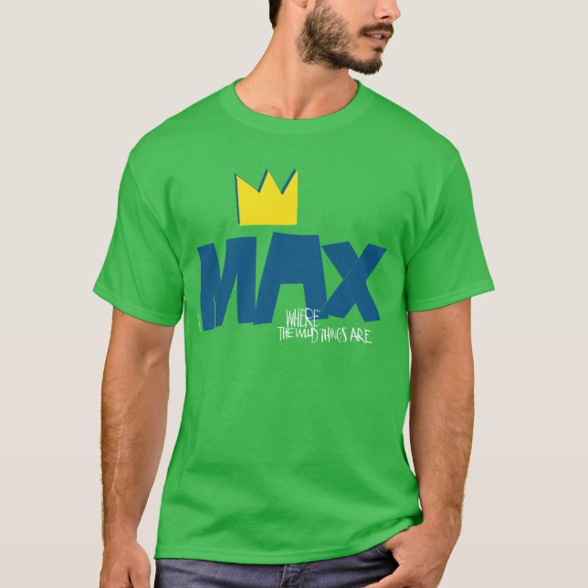 Camiseta Onde estão as coisas selvagens | Max e Crown (Frente)