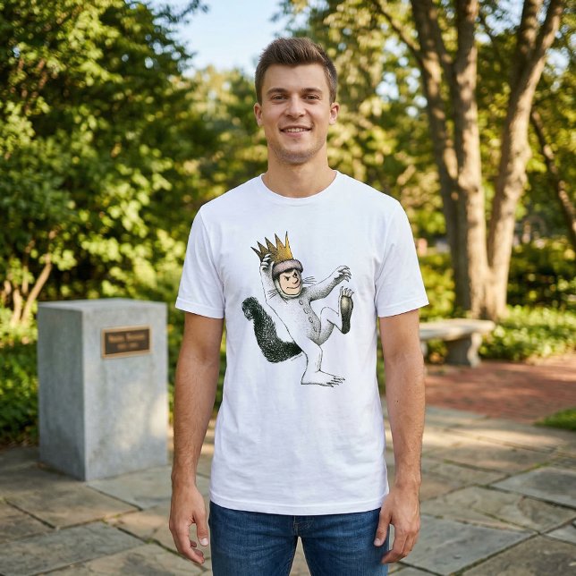 Camiseta Onde estão as coisas selvagens | Máximo (Generated image of person wearing t-shirt)