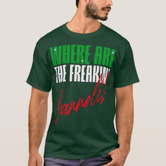 Camiseta Onde estão os malditos Cannoli italianos americano