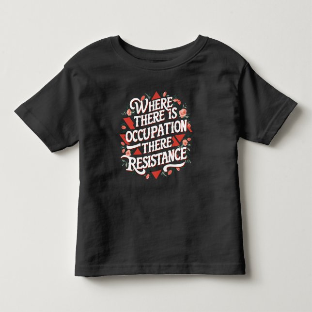 Camiseta Onde há ocupação há resistência (Frente)