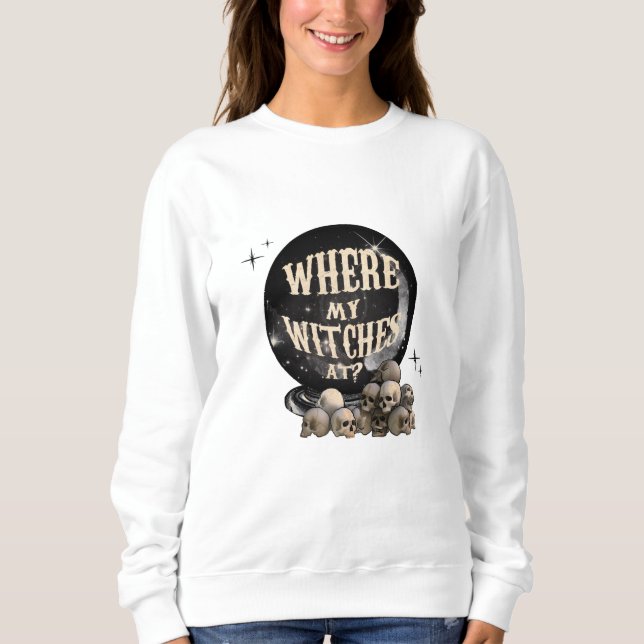 Camiseta Onde minhas bruxas estão (Frente)