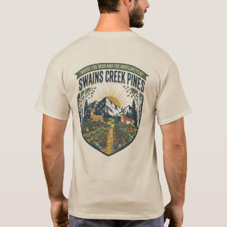 Camiseta "Onde o Cervo e o Antílope Jogam"