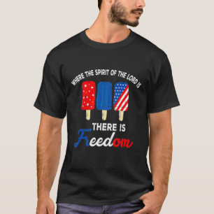 Camiseta Onde O Espírito Do Senhor Existe Liberdade 4