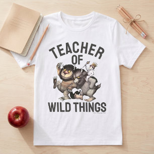Camiseta Onde Vivem as Feras Professor das Feras