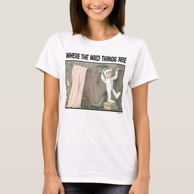 Camiseta Onde Vivem os Monstros | Cena 1 (Frente)