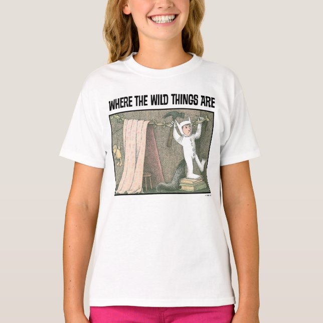 Camiseta Onde Vivem os Monstros | Cena 1 (Frente)