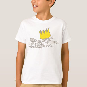 Camiseta Onde Vivem os Monstros   Coroa