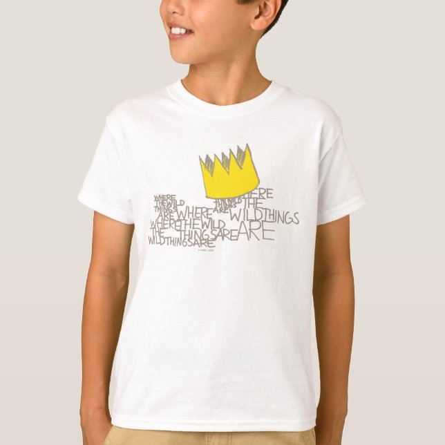 Camiseta Onde Vivem os Monstros | Coroa (Frente)